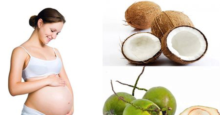Bà bầu có nên uống nước dừa trong thời kì mang thai không?