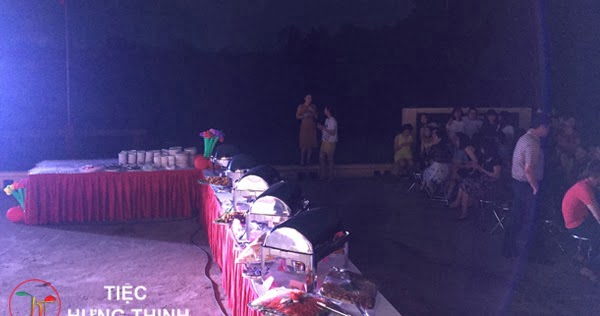 Tiệc buffet 80 khách tại khu văn hóa quân đội 2 Xuân Mai Hà Nội