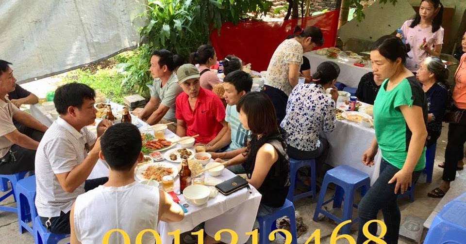 Tiệc Hưng Thịnh phục vụ nấu cỗ giỗ ở Hoàng Mai 