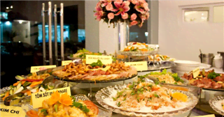 Ảnh Thực đơn tiệc Buffet 150k/khách