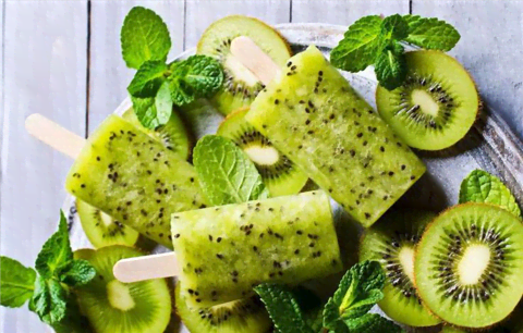 Ảnh Cách làm kem kiwi ngon