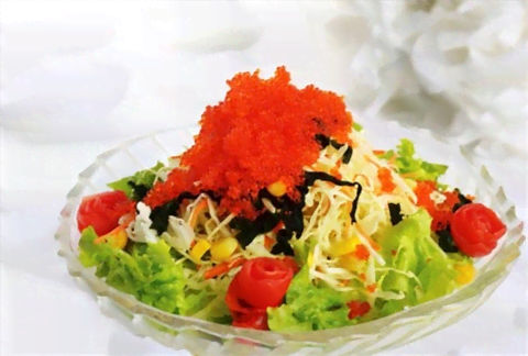 Ảnh Salad rong biển trứng cua