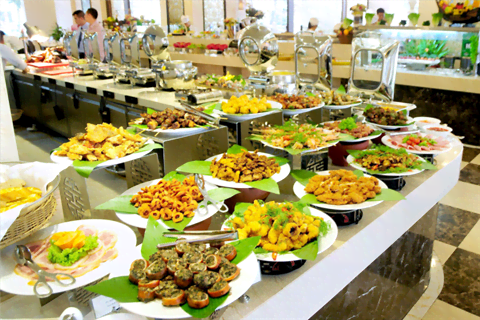 Ảnh Thực đơn Buffet 350k/khách