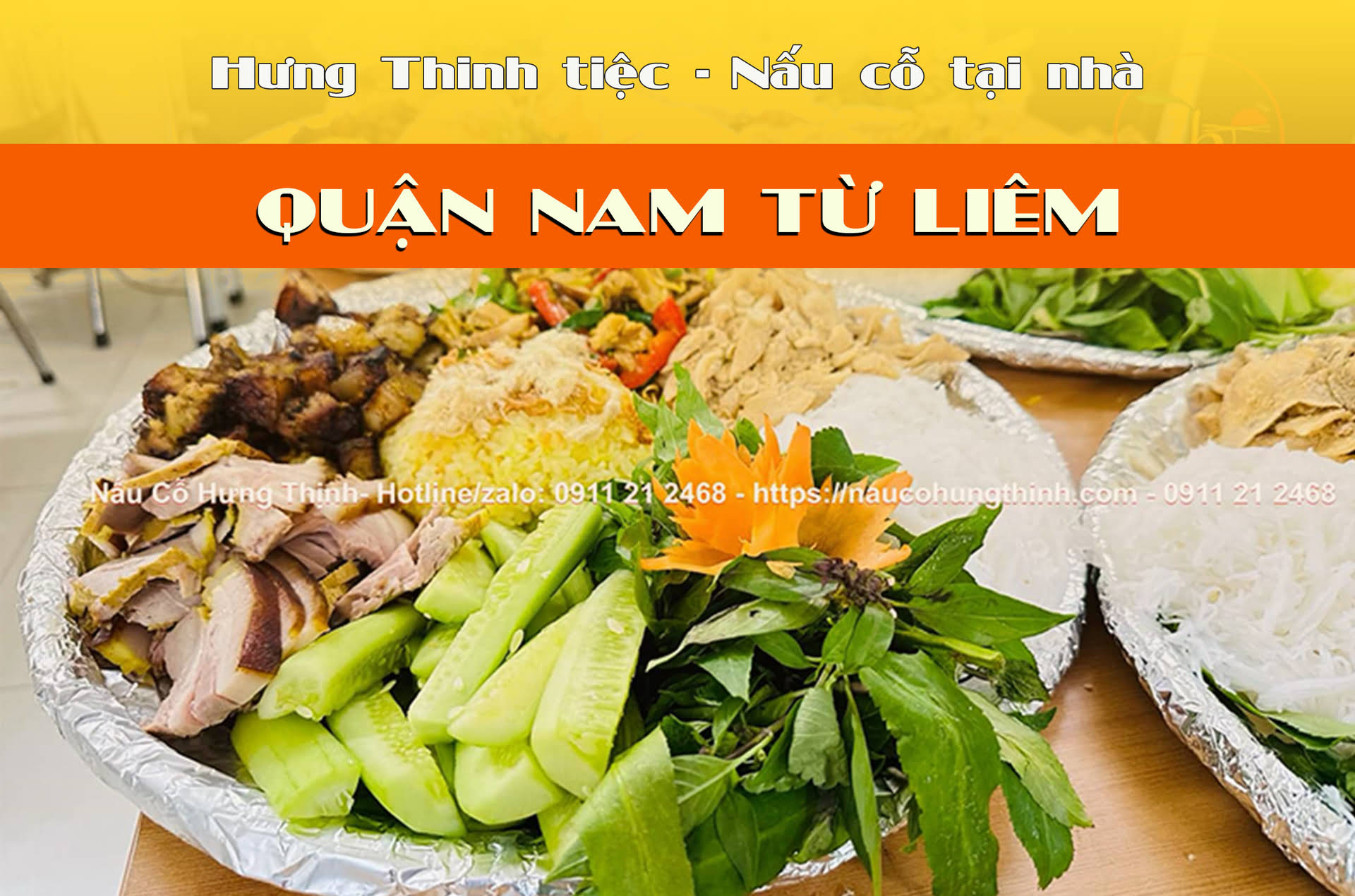 Dịch vụ nấu cỗ tại nhà Quân Nam Từ Liêm - Chuyên nghiệp, giá rẻ, đa dạng thực đơn