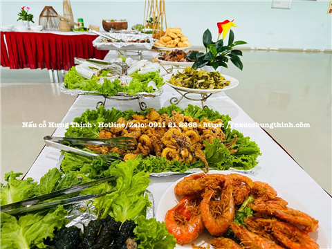 Nấu cỗ Hưng Thịnh – Chuyên tiệc buffet cho các sự kiện liên hoan Hà Nội