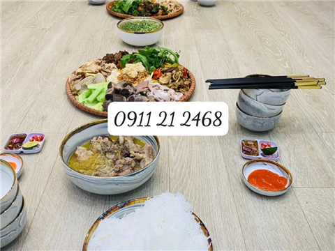 Ảnh Nấu cỗ giỗ tại nhà phường Văn Quán – Tiệc cỗ gia đình, tiệc công ty đơn giản, dễ dàng