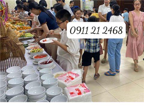 Ảnh Dịch vụ nấu cỗ tại Chung Cư Rice City Linh Đàm – Tiệc ngon, hợp khẩu vị miền Bắc
