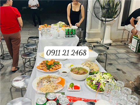 Ảnh Dịch vụ nấu cỗ tại Chung Cư The Legend – Tiệc trọn gói, phục vụ tận nơi cho cư dân hiện đại