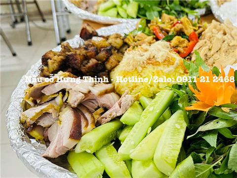 Ảnh Nấu cỗ giỗ tại nhà quận Nam Từ Liêm – Cỗ đầy đặn, phong phú, phục vụ tận tình