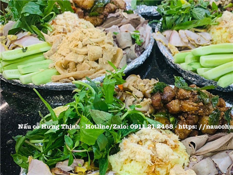 Ảnh Nấu cỗ giỗ tại nhà huyện Ứng Hòa – Cỗ chất lượng, nấu bằng tâm huyết và kinh nghiệm