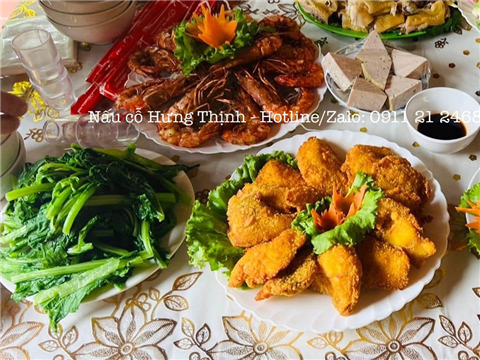 Ảnh Nấu cỗ giỗ tại nhà quận Đống Đa – Gọi là có, đầy đủ mâm cỗ như ý