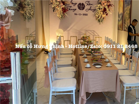 Ảnh Nấu cỗ giỗ tại nhà phường Hàng Mã – Cỗ truyền thống cho ngày giỗ, lễ, cúng đầy đủ
