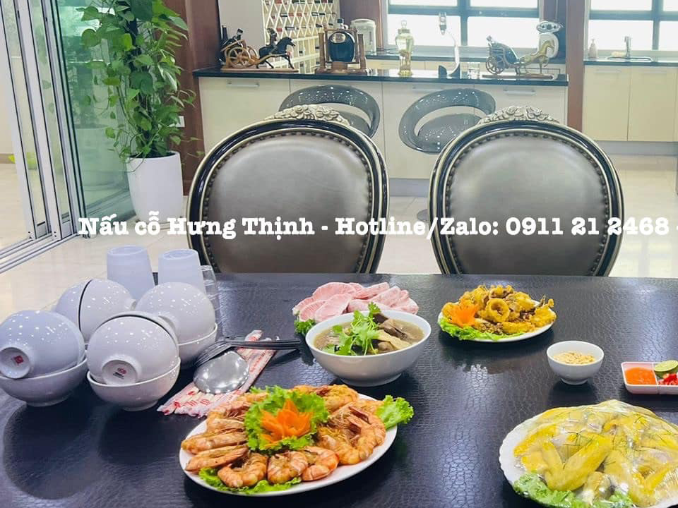 Nấu cỗ giỗ tại nhà thị trấn Trâu Quỳ – Gọn nhẹ, tiện lợi, đầy đủ món