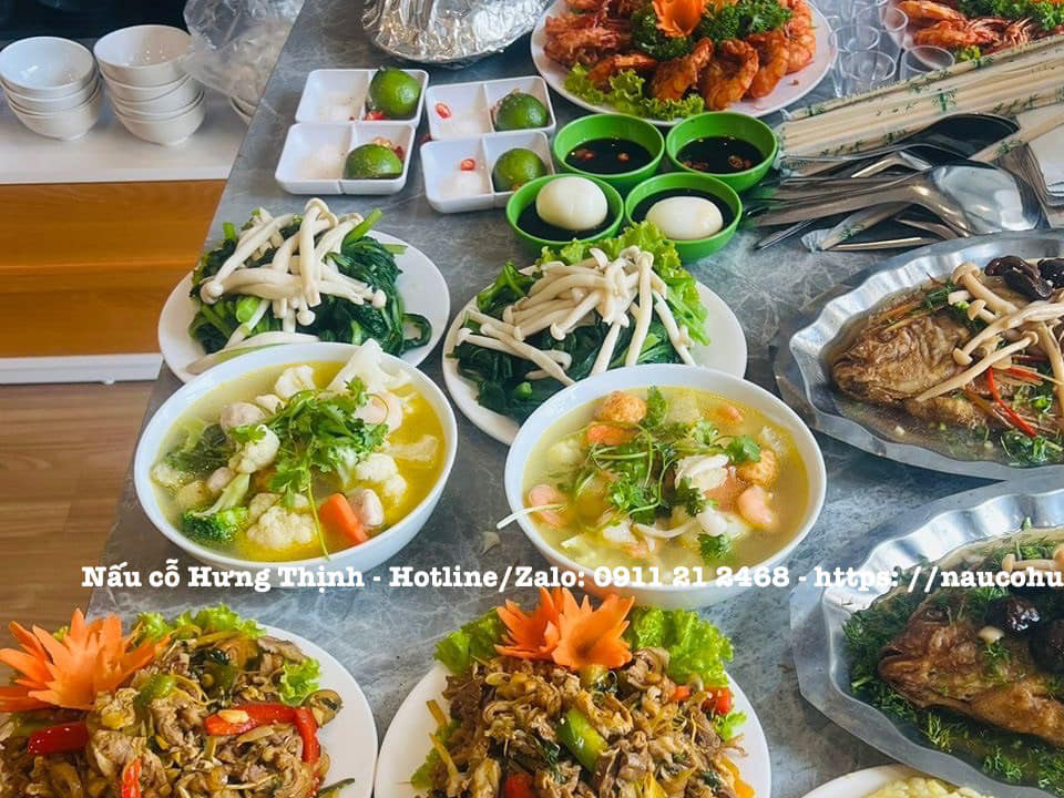 Nấu cỗ giỗ tại nhà phường Đại Kim – Tiệc cỗ dễ dàng đặt, giá cả phải chăng