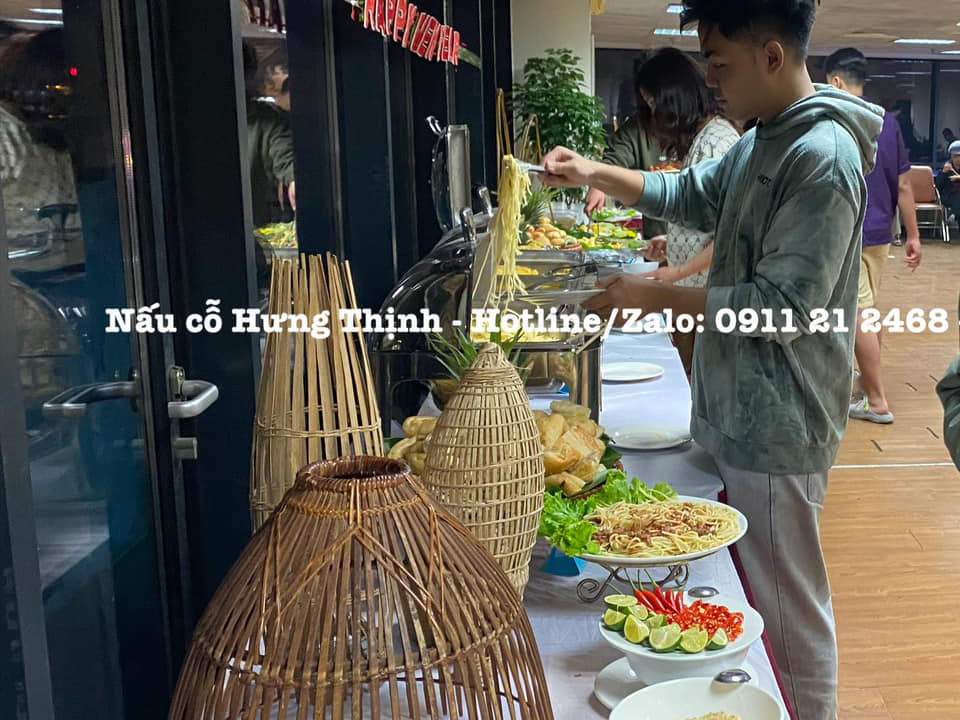 Nấu cỗ giỗ tại nhà xã Liên Ninh – Món ngon ba miền, phục vụ chuyên nghiệp