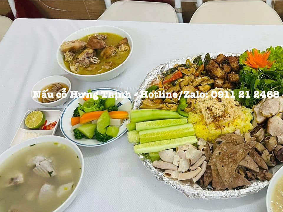 Nấu cỗ giỗ tại nhà xã Ngũ Hiệp – Phù hợp mọi dịp, từ lễ đến cưới hỏi