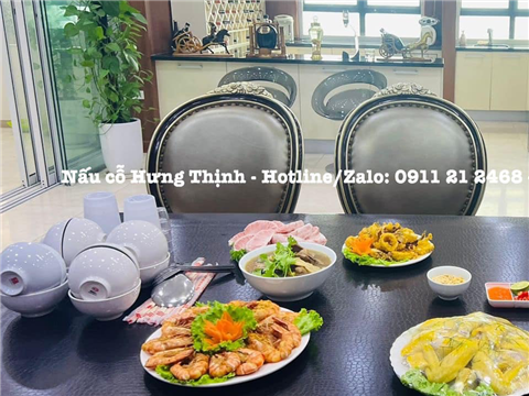 Ảnh Nấu cỗ giỗ tại nhà thị trấn Trâu Quỳ – Gọn nhẹ, tiện lợi, đầy đủ món