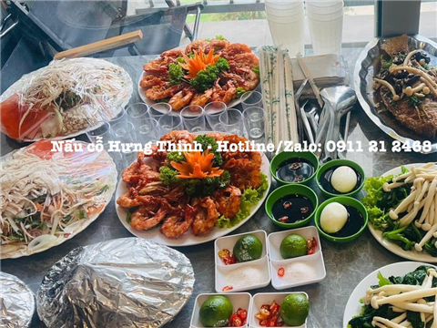 Ảnh Nấu cỗ giỗ tại nhà phường Đại Kim – Tiệc cỗ tươi ngon, phục vụ chu đáo