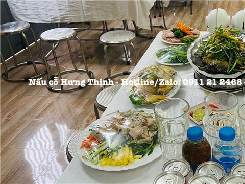 Ảnh Nấu cỗ giỗ tại nhà phường Yên Nghĩa – Đảm bảo chất lượng món ăn, phục vụ chu đáo