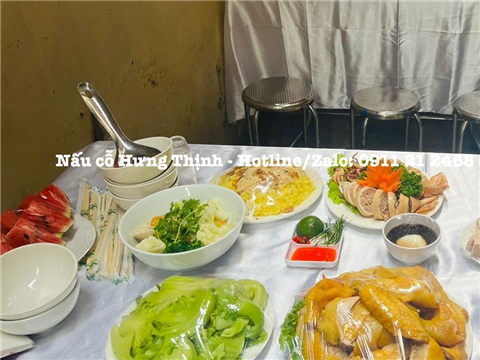 Ảnh Dịch vụ nấu cỗ tại nhà phường Mỹ Đình 1 – Đảm bảo chất lượng, tiệc cỗ phong phú