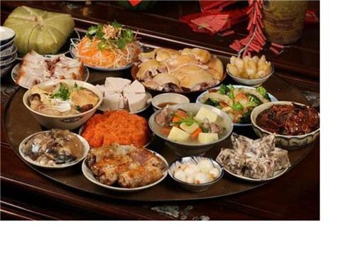 Ảnh Nấu cỗ giỗ tại nhà phường Văn Quán – Tiệc cỗ gia đình, tiệc công ty đơn giản, dễ dàng