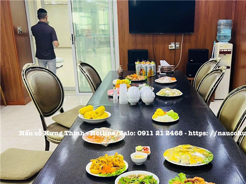 Ảnh Nấu cỗ giỗ tại nhà xã Hữu Hòa – Tiệc gia đình, lễ cúng trọn gói tận tâm