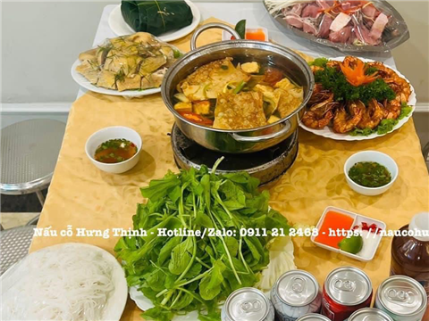 Ảnh Nấu cỗ giỗ tại nhà phường Mễ Trì – Tiệc cỗ gia đình, cưới hỏi, đầy đủ thực đơn