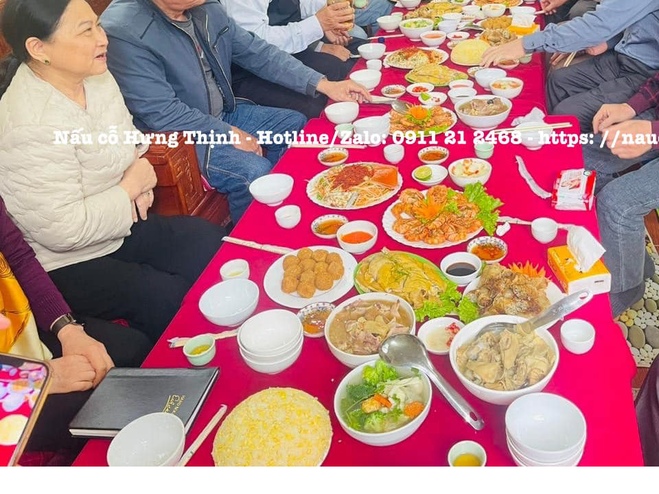 Dịch vụ nấu cỗ tại Chung Cư Sunshine Riverside – Phong cách ẩm thực đẳng cấp cho cư dân thượng lưu