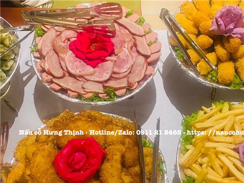 Ảnh Nấu cỗ tại Chung Cư Anland Complex – Tiệc trọn gói, tiện lợi cho cư dân hiện đại