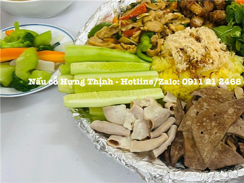 Ảnh Nấu cỗ giỗ tại nhà xã Tứ Hiệp – Gọn nhẹ, sạch sẽ, ngon miệng từng món