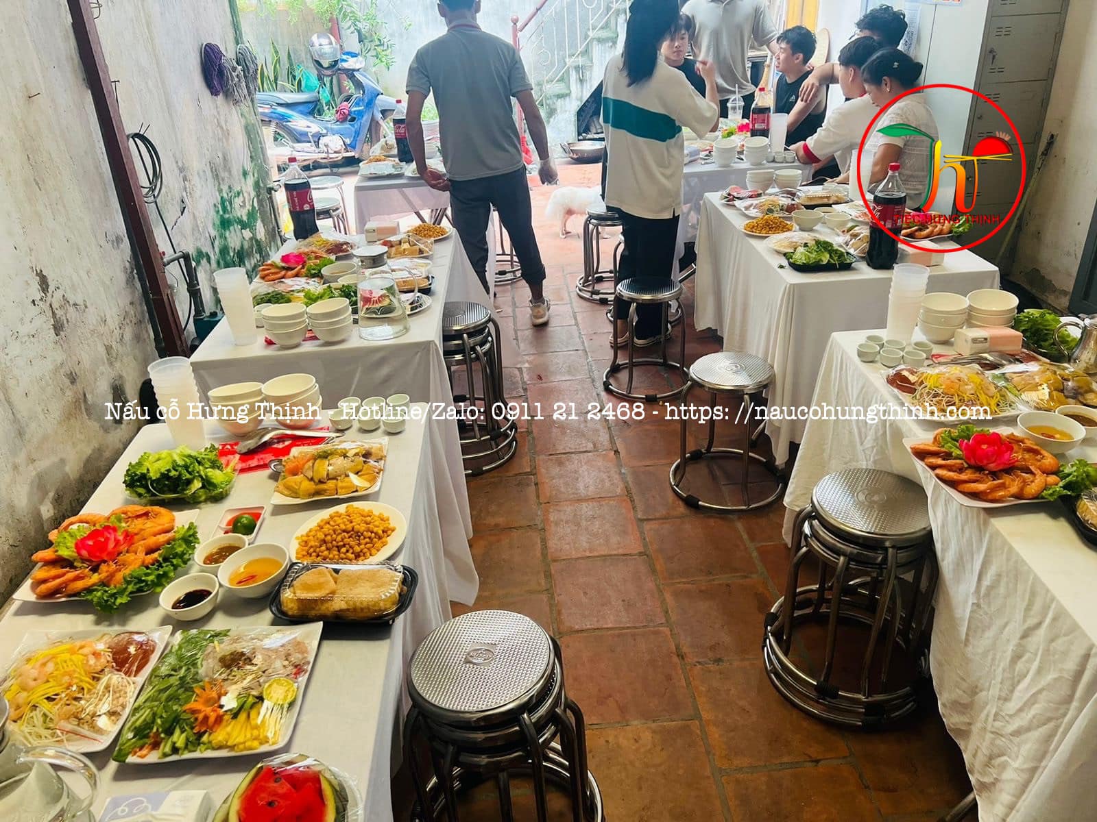 Nấu cỗ tại Chung Cư Vinaconex 1 – Bữa tiệc ấm áp, đậm hương vị Hà Nội