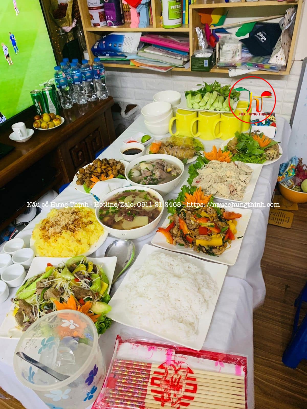 Nấu cỗ tại Chung Cư Kosmo Tây Hồ – Tổ chức tiệc tại Chung Cư chưa bao giờ dễ đến thế