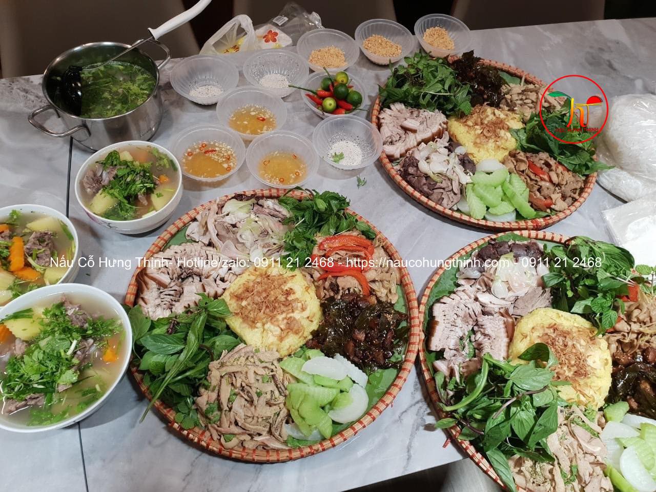 Dịch vụ nấu cỗ tại Chung Cư Sky Central Lê Đức Thọ – Phong cách hiện đại, món ăn truyền thống