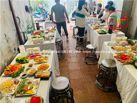 Ảnh Dịch vụ nấu cỗ tại Chung Cư Sông Nhuệ Tower – Mỗi mâm cỗ là một niềm vui