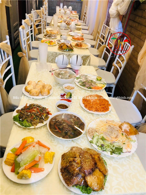 Ảnh nhận nấu cỗ thuê