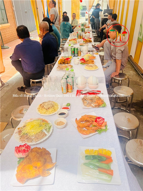Ảnh nấu cỗ ngon quận Cầu Giấy