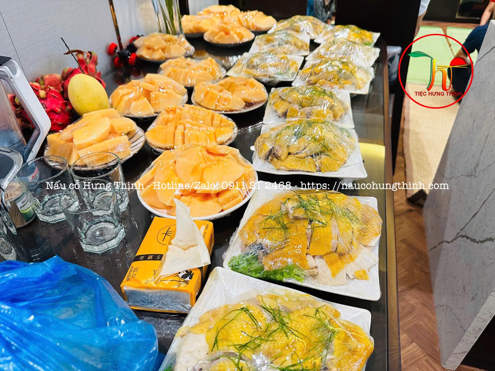 cỗ chay tại nhà Hà Nội