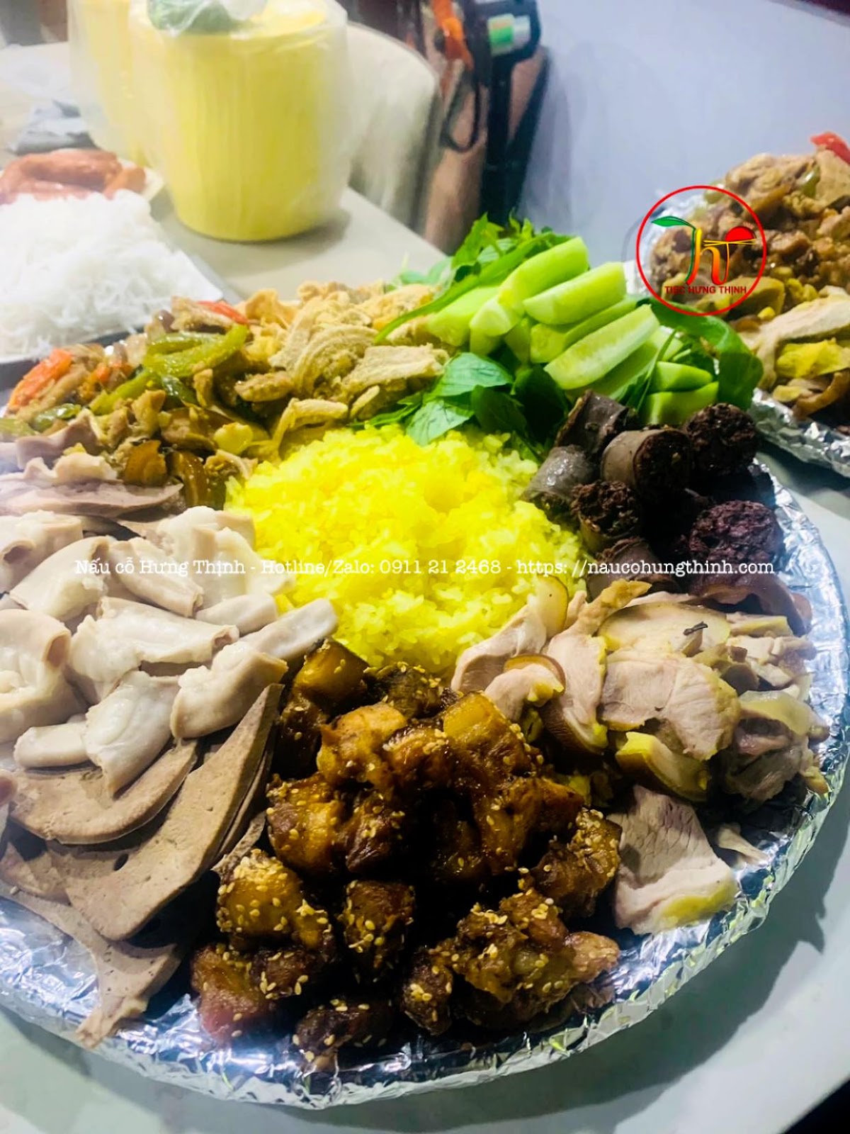 nấu cỗ đám cưới ở Hà Nội