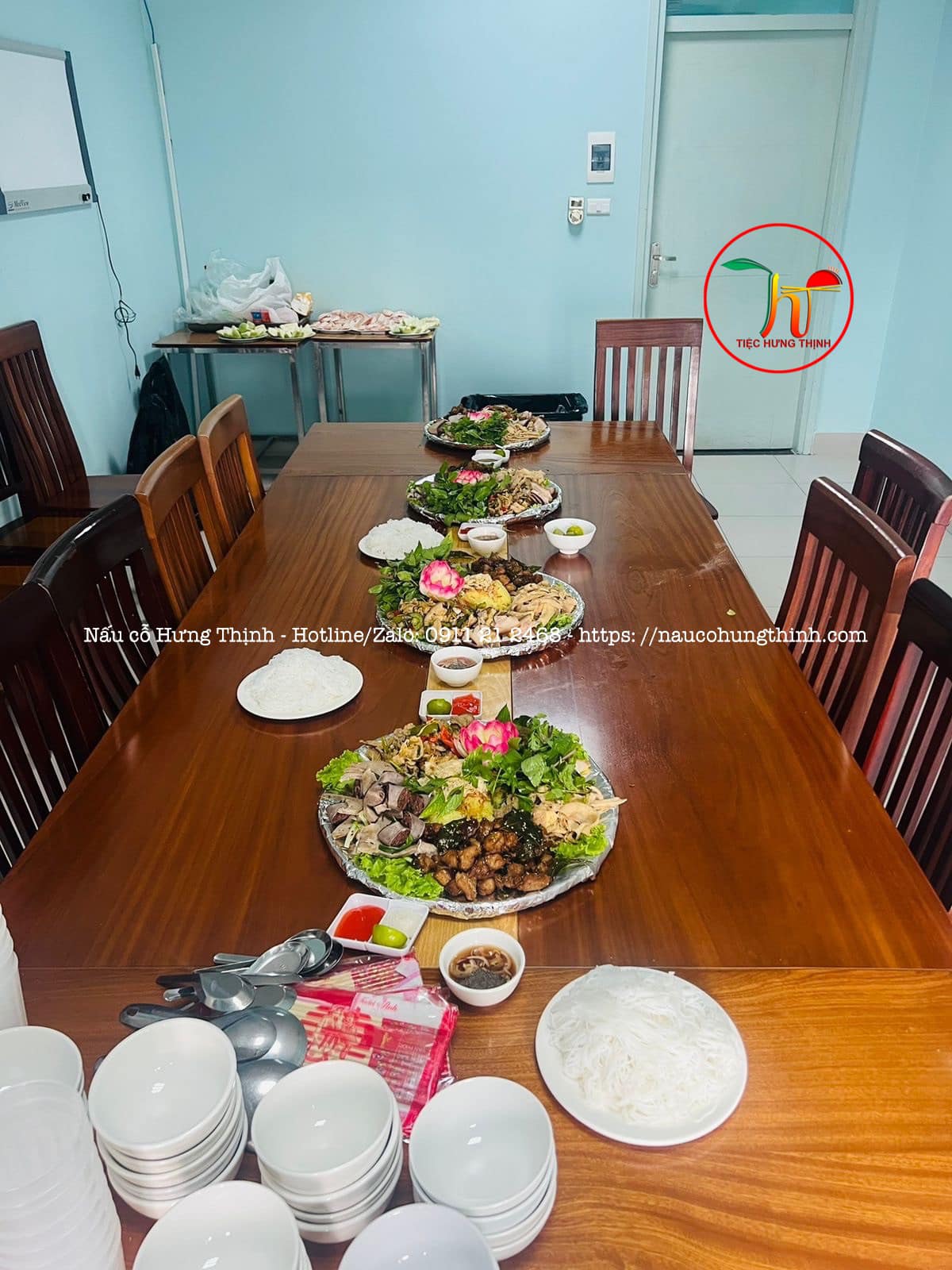 nấu cỗ tại nhà hà đông