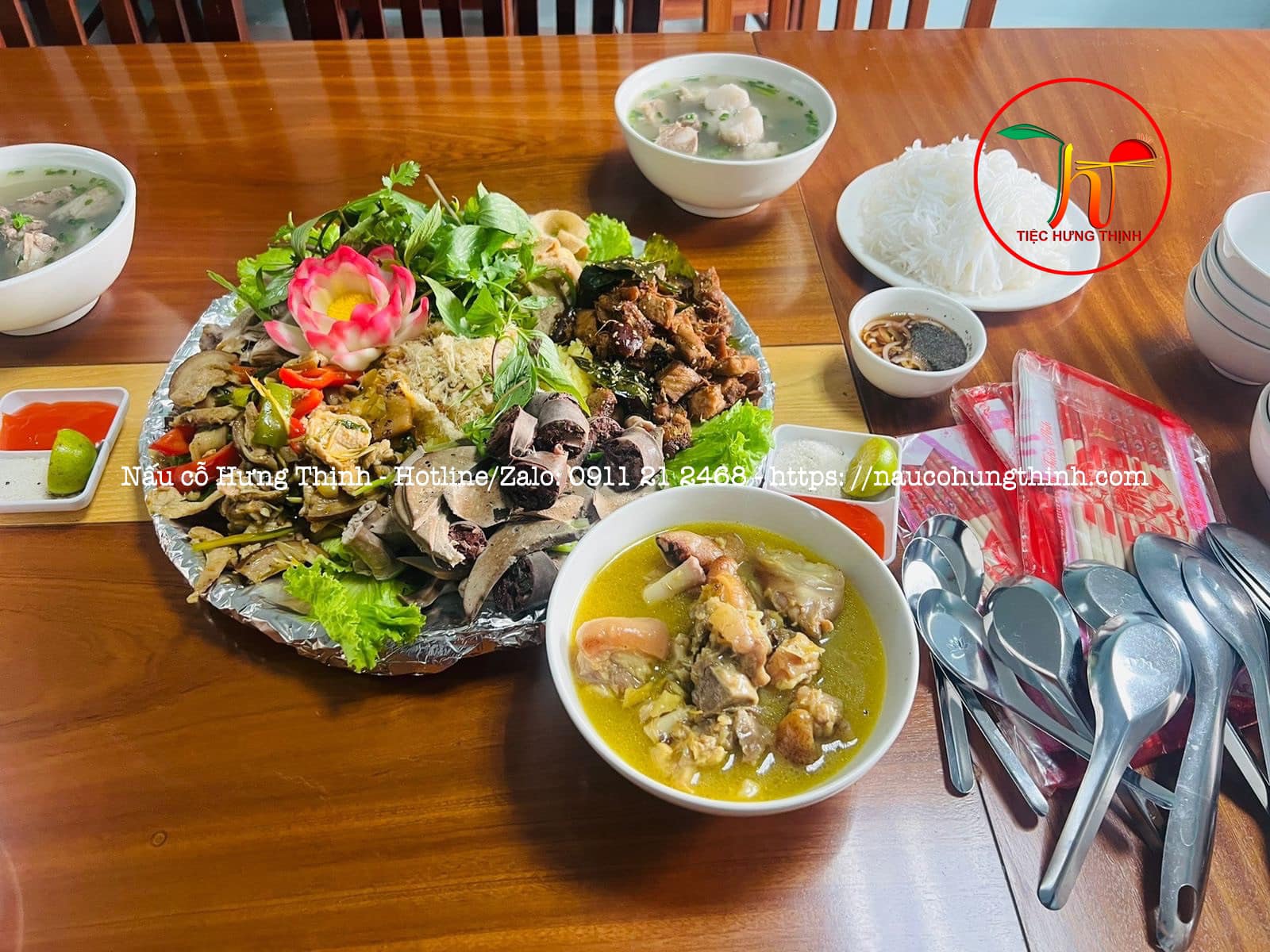 nấu cỗ tại nhà ngon
