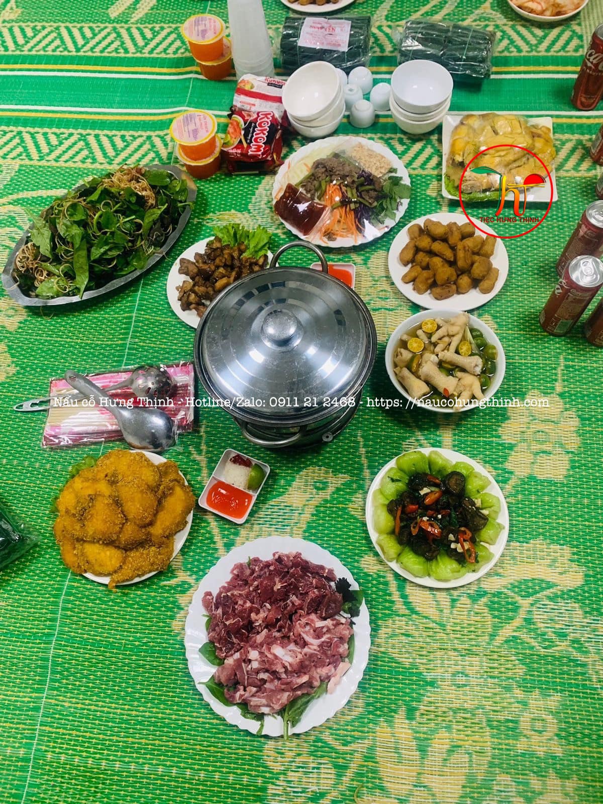 thực đơn tiệc tân gia