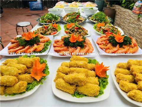 Ảnh Lựa chọn món ăn tiệc tân gia
