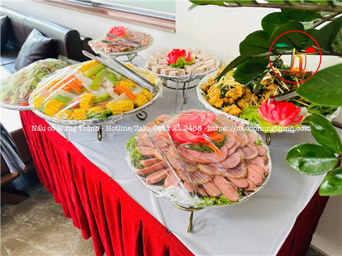 Ảnh thực đơn cỗ ngon Hà Nội