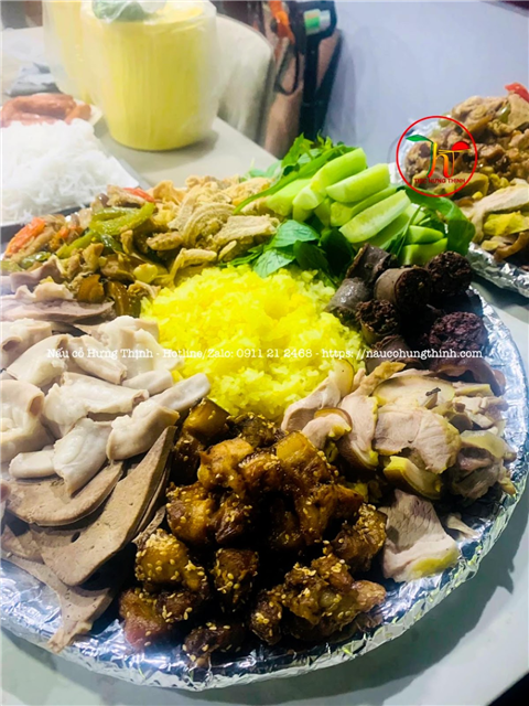 Ảnh nấu cỗ đám cưới ở Hà Nội