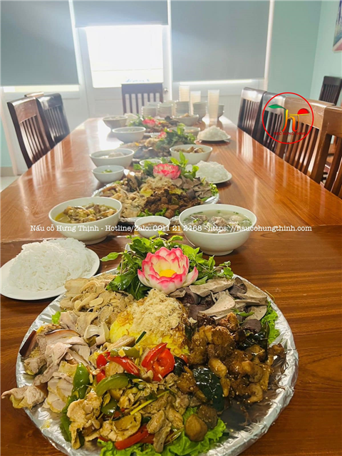 Ảnh nấu cỗ tại nhà phạm gia food