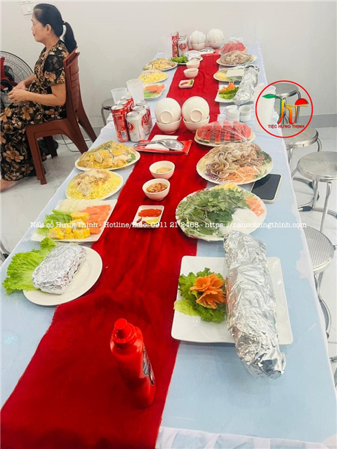 Ảnh hợp đồng đặt tiệc liên hoan