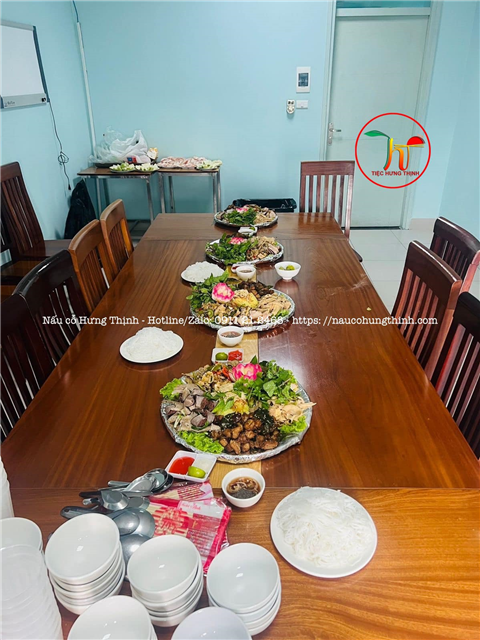 Ảnh nấu cỗ tại nhà hà đông