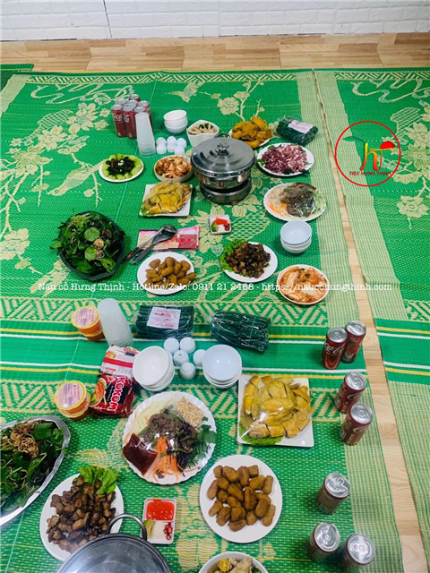 Ảnh nhà hàng nấu cỗ mang về Hà Nội