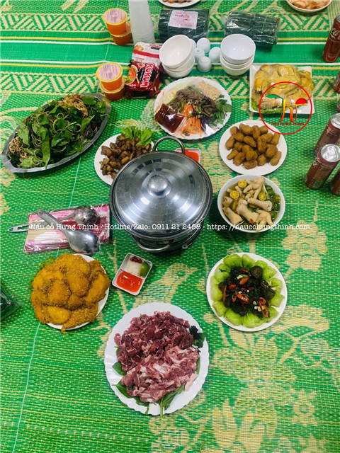 Ảnh thực đơn tiệc tân gia