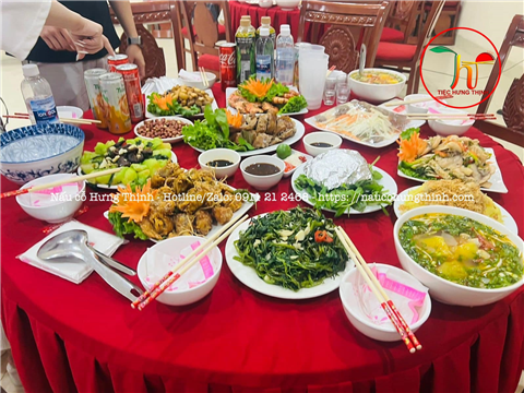 Ảnh Tiệc tân gia nhà vườn